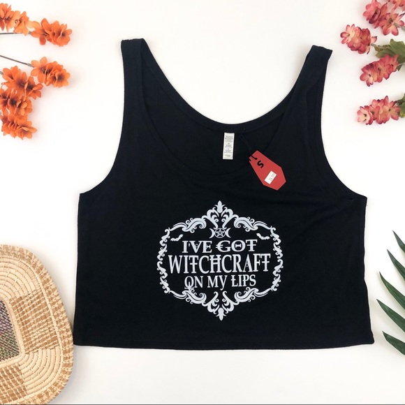 Tops - Witchy cropped tank top Tops - Witchy cropped tank top